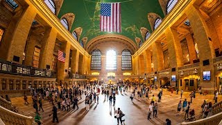 Walking Tour of Grand Central Terminal — New York City 【4K】🇺🇸 [upl. by Ihel]