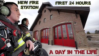 First 24 Hours in a New Fire Station  A Day in the Life [upl. by Lefty56]