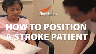 How To Position A Stroke Patient [upl. by Pier40]