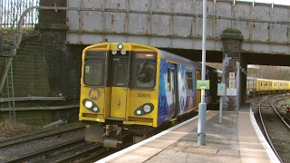 Half an Hour at 216  Birkenhead North Station 1022017  Class 507 508 terminus [upl. by Ailasor]