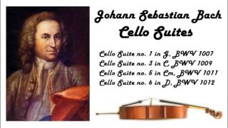 Johann Sebastian Bach  Cello suites in 432 Hz great for reading or studying [upl. by Nafri]