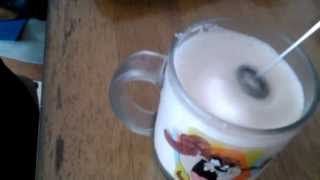 Aerolatte Review Frothing Cold Milk In Under 1 Minute [upl. by Dun]